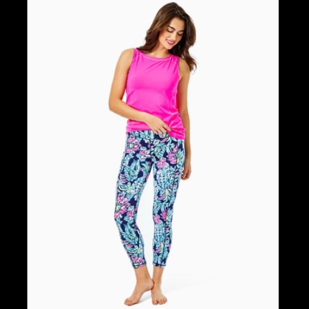 Like new!! Lilly Pulitzer Luxletic Leggings